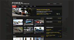 Desktop Screenshot of forzaracingclub.com